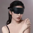 LOCKINK must nahast silmaside pandlaga – Blindfold Kit — Foto 9