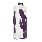 Rini Pulse Wave Double Penetration Rabbit Vibrator – 20 cm – Purple — Photo 1