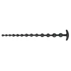 Black Velvets anālās bumbiņas – 50 cm – Black Foto 3