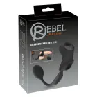 REBEL Cock Ring with RC Butt Plug – Black — Photo 1
