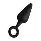 FORTO F-10 Silicone Plug Large Black with Pull Ring – L – Black — Photo 3