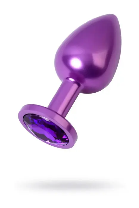 TOYFA Metal Plug with Amethyst Gem – Purple