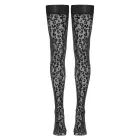 Cottelli LEGWARE leoparda raksta zeķes līdz augšstilbam – One Size — Foto 5
