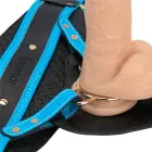 LoveToy – vibrating enhanced strap-on set – 8 inch – harness L/XL/2XL — Photo 19