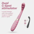 CRUSHIOUS PIXIE DUAL VIBRATOR – 20 cm (7.9″) – Pink/Gold — Photo 8
