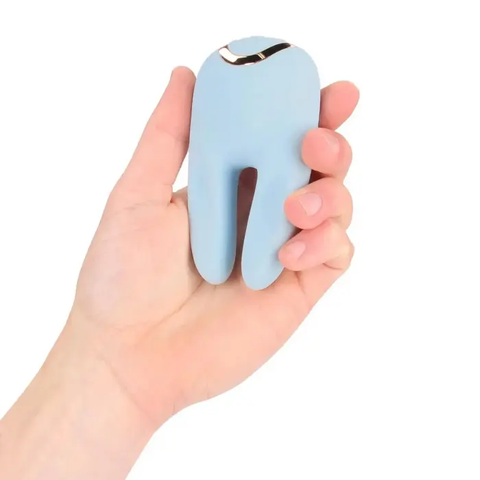 Bonnie – double-ended tapping vibrator – blue
