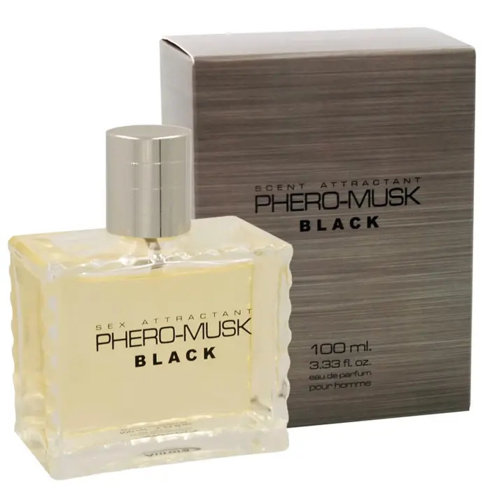 PHERO-MUSK BLACK Духи с феромонами для мужчин – 100 мл