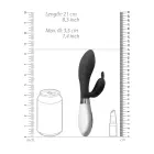 Alexios перезаряжаемый кролик-вибратор – 21.2 cm (8.35″) – черный — Фото 7