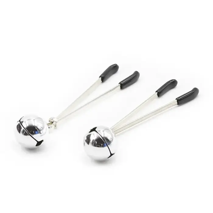 Krūšu galu skavas ar zvaniņiem Foto 3