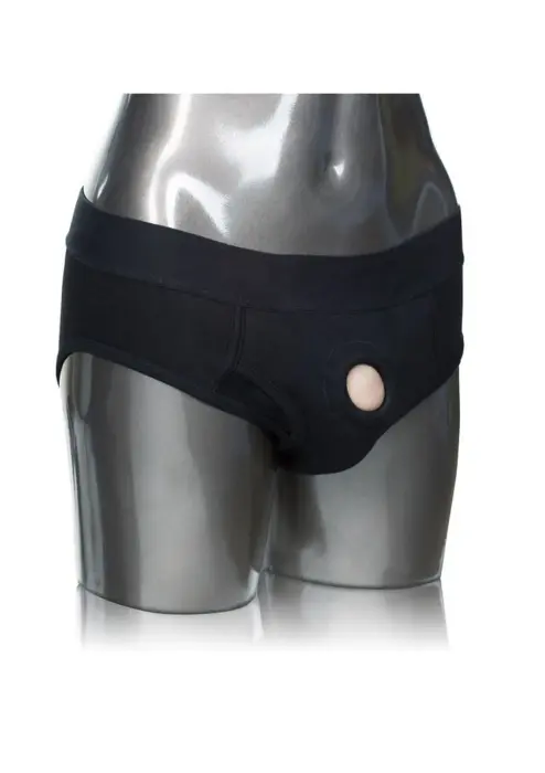 Packer Gear Brief Harness – Black – XS/S