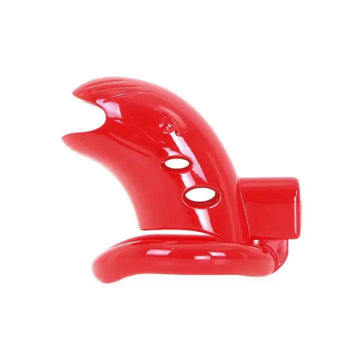 Plastic Chastity Cage – Red
