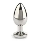 Mr. Steel anālais spraudnis ar dārgakmeni – S – Zils — Foto 3