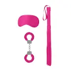 Loving Joy Introductory Bondage Kit #1 – BDSM komplekt maski ja piitsaga – must — Foto 4