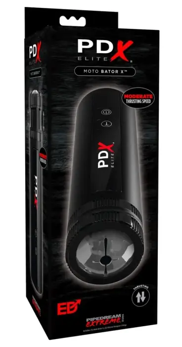 PDX Elite Moto Bator X Automatic Personal Device – Black – 25 cm (9.8″)