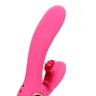 Loveline Tongue Flickering and Heating Rabbit Vibrator – 18 cm (7″) – Pink — Photo 7