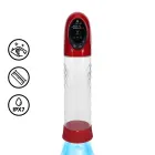 CyberPulse Automatic Waterproof Penis Pump – Metallic Red — Photo 8