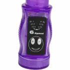 BAILE Distortion Triple elastīgs pērļu stimulators – violets — Foto 5