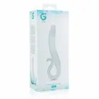 Glas No. 14 – lenktas stiklinis dildo su rankena – 20 cm — Nuotrauka 5