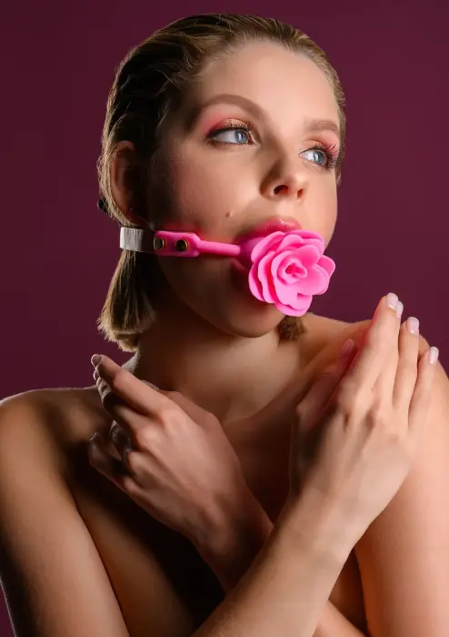 Taboom Malibu Rose Ball Gag – Pink