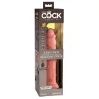 Силіконовий вибратор King Cock Elite Dual Density – 24.8 см (9.8″) – телесный — Фото 1