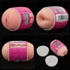 LoveToy Slider – divpusējs masturbators – vagīna un anuss – miesas krāsā — Foto 3