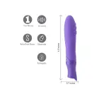 Margo vibratorius – 13.5 cm (5.3″) – violetinis — Nuotrauka 5