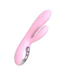 Wibrator-Joker Heating Double Rabbit Vibrator – Pink — Photo 2