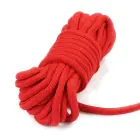 10 meters Fetish Bondage Rope – bondage rope – cotton – red – 10 m — Photo 4