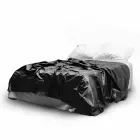 EasyToys waterproof vinyl sheet 180 × 230 cm – black — Photo 1