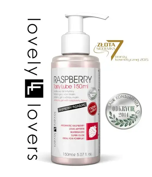 Lovely Lovers Raspberry Flavored Warming Oral Gel – 150 ml