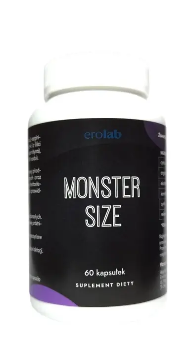 Monster Size пищевая добавка для мужчин – 60 капсул