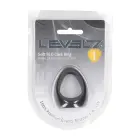 LEVELZ Soft Tri O silikoonist peenis võru – must — Foto 1