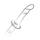 ROMP Dizi dildo – 18 cm (7″) – Rozā — Foto 10