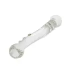 Kiotos Glass Duo Smooth Dildo – 21 cm (8.3″) – Clear — Photo 6