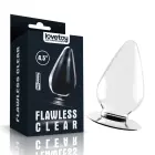 LoveToy Flawless Clear Anal Plug – anālais spraudnis – caurspīdīgs – 11,4 cm — Foto 1