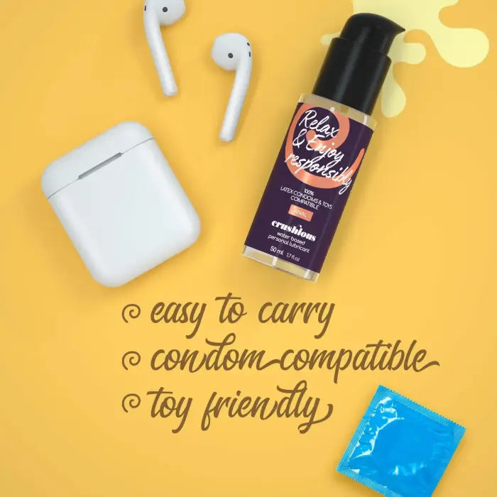 Crushious anālais lubrikants uz ūdens bāzes – 50 ml Foto 5