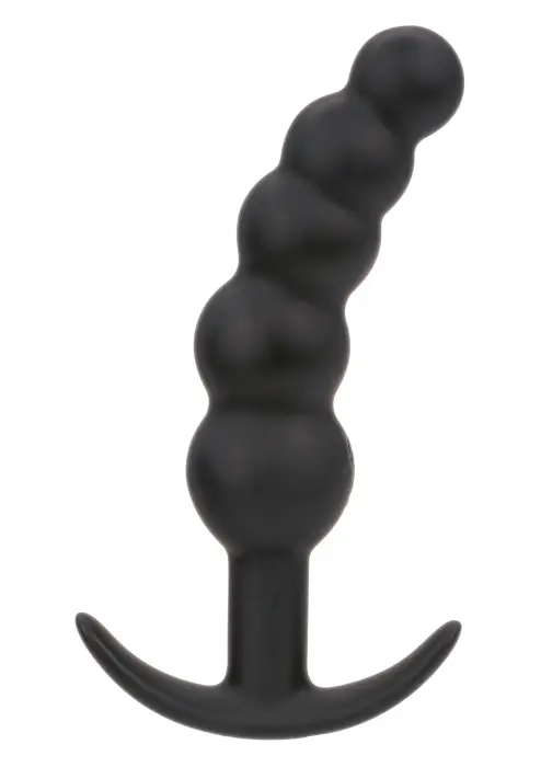 Vibrating X5 Beaded Plug – Black