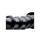 The Screw - Текстурированный дилдо – 23+ cm – Черный — Фото 2