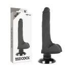 BASECOCK Flexible Vibrating 2-in-1 вибратор – 18.5 см (7.3″) – черный — Фото 1