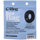 C-Ring Silicone Cock Ring – Black — Photo 2