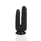 Double Trouble dildo – 15.2 cm (6″) – Melns — Foto 8