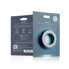 Boners dzimumlocekļa gredzens ar tērauda serdi – pelēks Foto 3