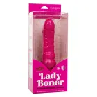 Lady Boner elastīgs vibrators – rozā Foto 3