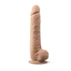 Model 1 realistiškas dildo – 25 cm (10″) – kūno spalva — Nuotrauka 1