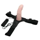 BAILE- ULTRA PASSIONATE HARNESS Strap-on dildo – 20 cm (8″) – melns Foto 4