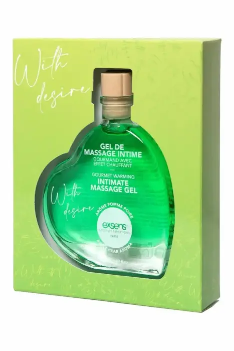 EXSENS With Desire – aroma massage gel – apple & pear – 50 ml