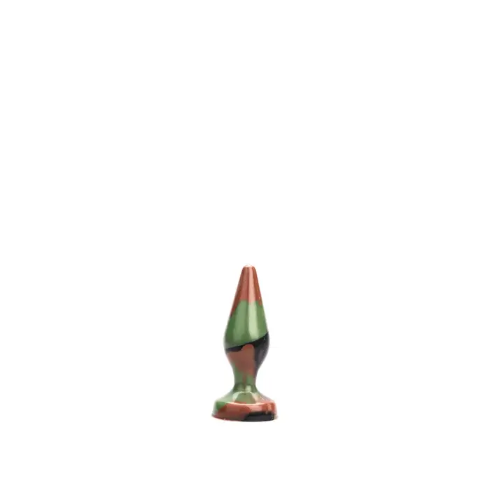 Kiotos Revolt Green Army 24 Small – silikoonist anaalkork – 10,5 cm