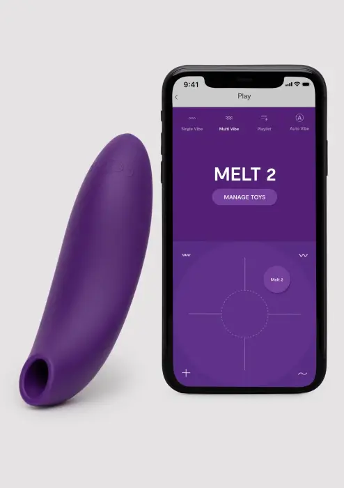 We-Vibe Melt 2 Air Pulse Stimulator – Purple Photo