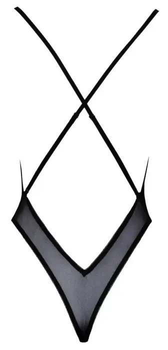 kissable izšūts bodijs – melns – L/XL Foto 10