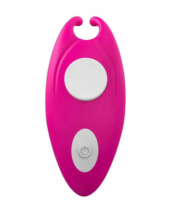 Catcher valkājams klitora stimulators ar tālvadības pulti – 10.2 cm – rozā